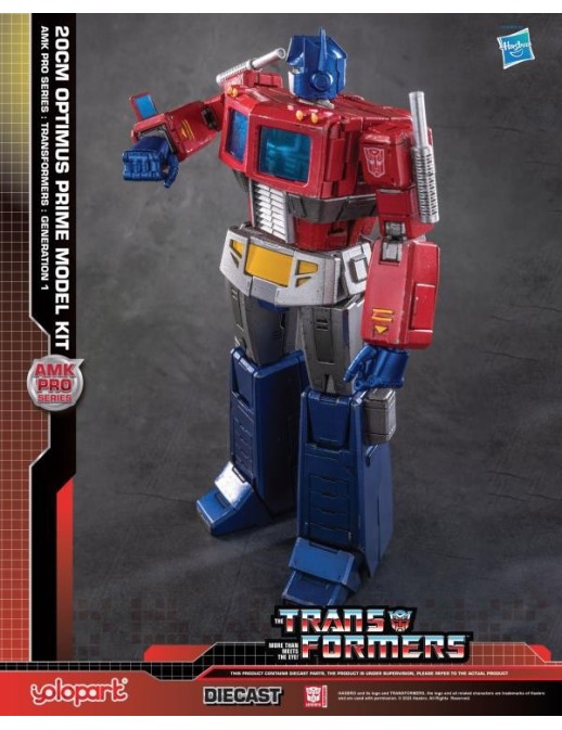 Yolopark AMK Pro Series Model Kit Transformers Generation One Optimus Prime
