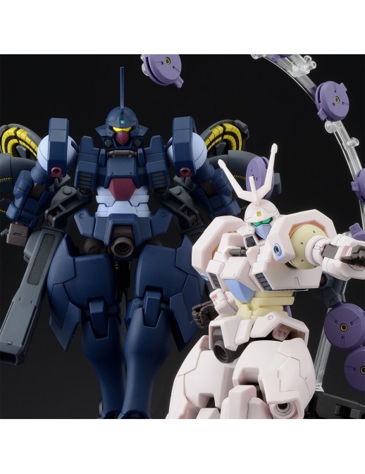 P-Bandai High Grade HG 1/144 Mobile Suit Gundam OZ-13MSX1B-S Vayeate Suivant & OZ-13MSX2B-S Mercurius Suivant