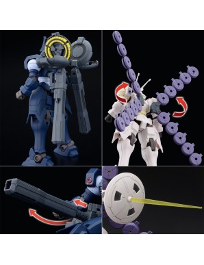 P-Bandai High Grade HG 1/144 Mobile Suit Gundam OZ-13MSX1B-S Vayeate Suivant & OZ-13MSX2B-S Mercurius Suivant