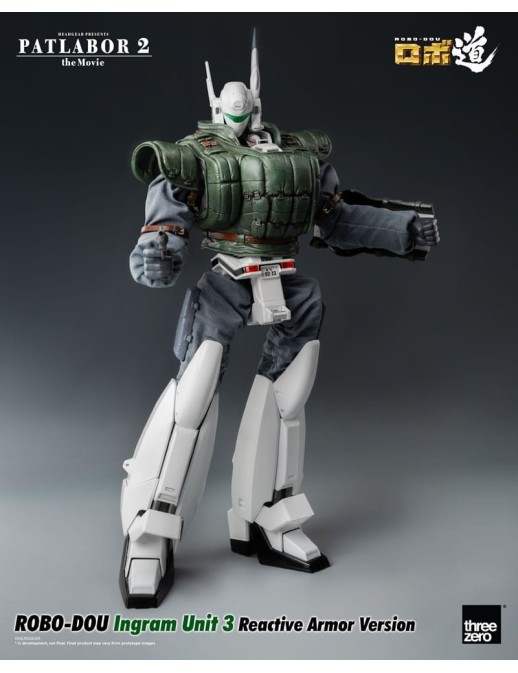 Threezero ROBO-DOU Mobile Police Patlabor 2: The Movie Ingram Unit 3 Reactive Armor Version
