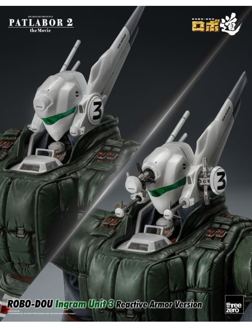 Threezero ROBO-DOU Mobile Police Patlabor 2: The Movie Ingram Unit 3 Reactive Armor Version