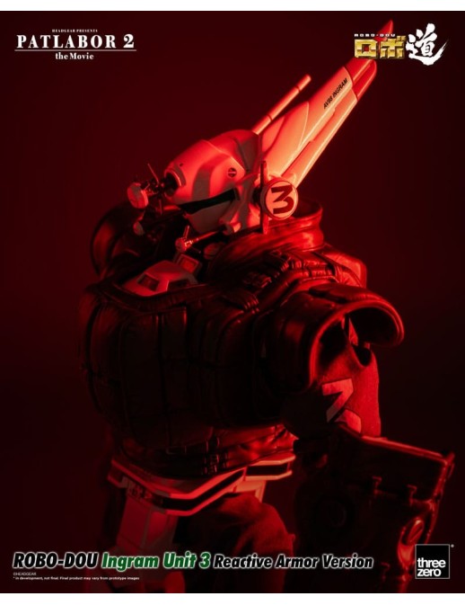 Threezero ROBO-DOU Mobile Police Patlabor 2: The Movie Ingram Unit 3 Reactive Armor Version