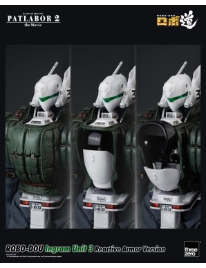 Threezero ROBO-DOU Mobile Police Patlabor 2: The Movie Ingram Unit 3 Reactive Armor Version