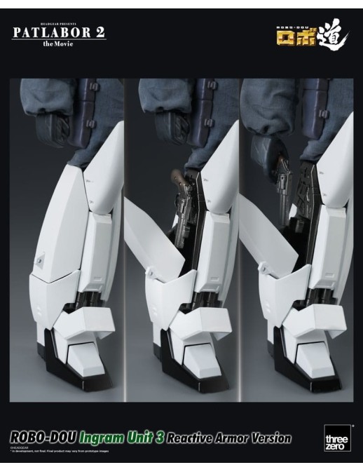 Threezero ROBO-DOU Mobile Police Patlabor 2: The Movie Ingram Unit 3 Reactive Armor Version