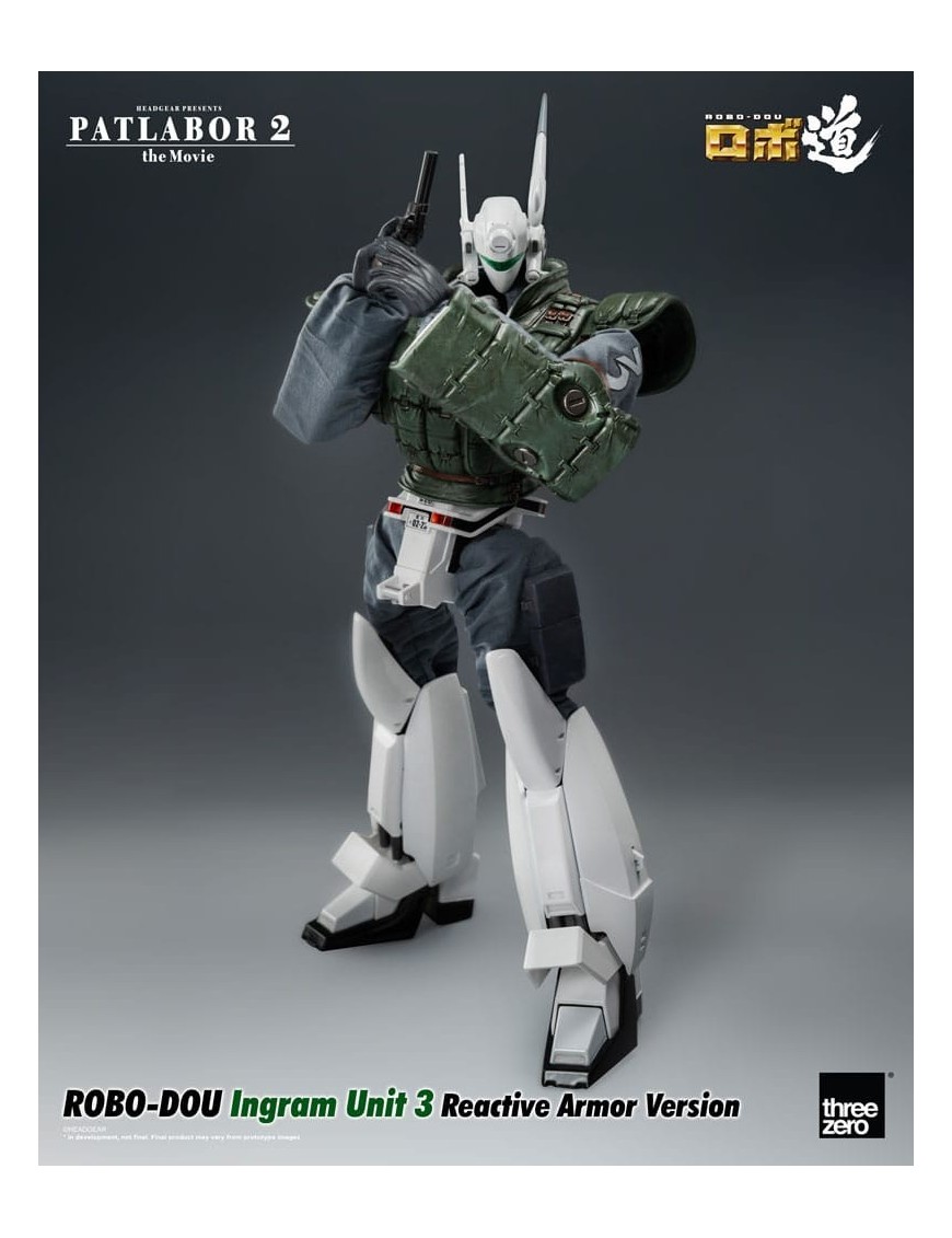 Threezero ROBO-DOU Mobile Police Patlabor 2: The Movie Ingram Unit 3 Reactive Armor Version Threezero ROBO-DOU Mobile Police Patlabor 2: The Movie Ingram Unit 3 Reactive Armor Version