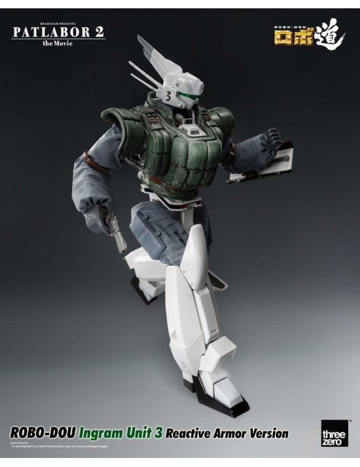 Threezero ROBO-DOU Mobile Police Patlabor 2: The Movie Ingram Unit 3 Reactive Armor Version