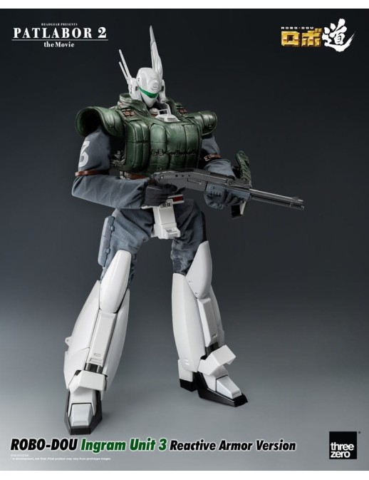 Threezero ROBO-DOU Mobile Police Patlabor 2: The Movie Ingram Unit 3 Reactive Armor Version