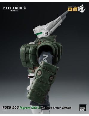 Threezero ROBO-DOU Mobile Police Patlabor 2: The Movie Ingram Unit 3 Reactive Armor Version
