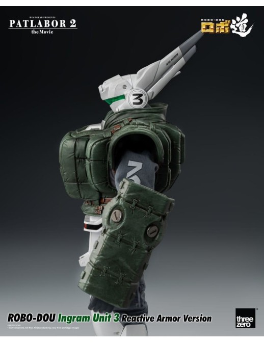 Threezero ROBO-DOU Mobile Police Patlabor 2: The Movie Ingram Unit 3 Reactive Armor Version