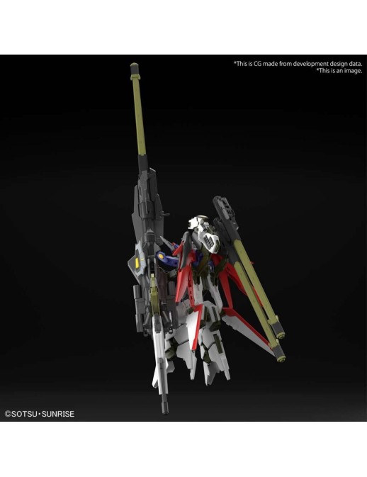 Bandai High Grade HGCE 1/144 Mobile Suit Gundam ZGMF/A-42S2 Destiny Gundam Spec II A-GXQ754/V2 Zeus Silhouette
