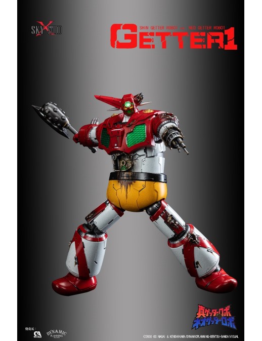 Sky X Studio SXD Chogokin Shin Getter Robot VS Neo Getter Robot Getter 1 Battle Damaged