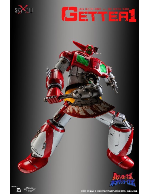 Sky X Studio SXD Chogokin Shin Getter Robot VS Neo Getter Robot Getter 1 Battle Damaged