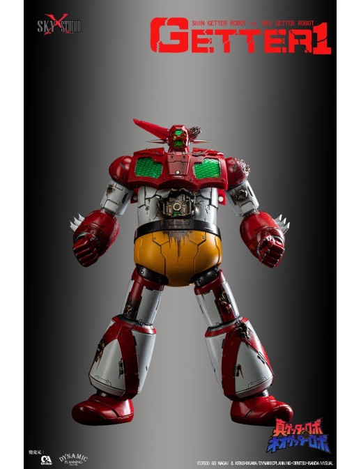 Sky X Studio SXD Chogokin Shin Getter Robot VS Neo Getter Robot Getter 1 Battle Damaged