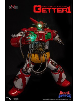 Sky X Studio SXD Chogokin Shin Getter Robot VS Neo Getter Robot Getter 1 Battle Damaged