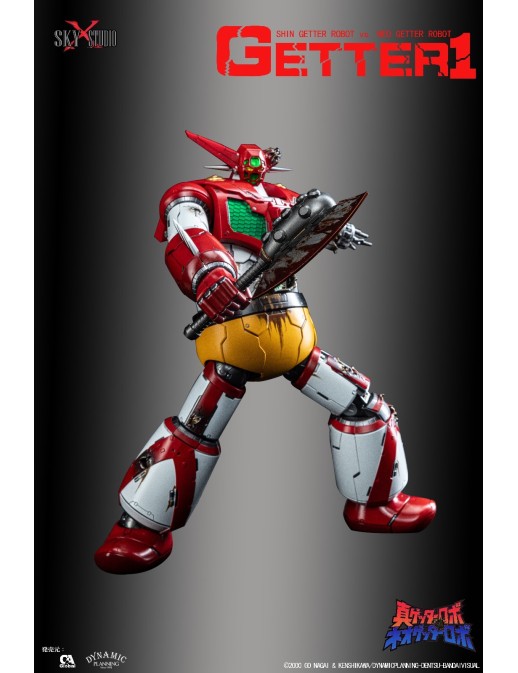 Sky X Studio SXD Chogokin Shin Getter Robot VS Neo Getter Robot Getter 1 Battle Damaged