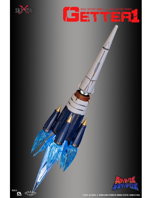 Sky X Studio SXD Chogokin Shin Getter Robot VS Neo Getter Robot Getter 1 Battle Damaged