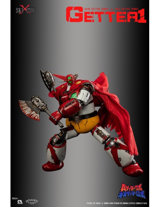 Sky X Studio SXD Chogokin Shin Getter Robot VS Neo Getter Robot Getter 1 Battle Damaged
