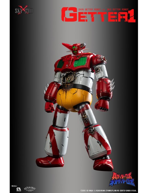 Sky X Studio SXD Chogokin Shin Getter Robot VS Neo Getter Robot Getter 1 Battle Damaged