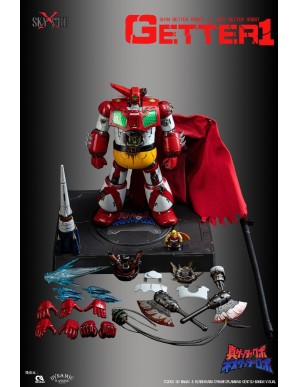 Sky X Studio SXD Chogokin Shin Getter Robot VS Neo Getter Robot Getter 1 Battle Damaged