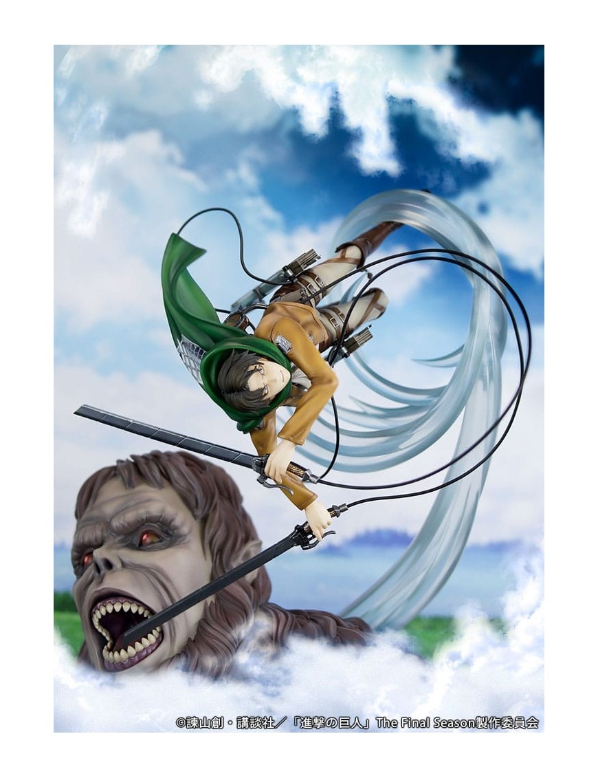 Proof Attack on Titan Levi VS Beast Titan