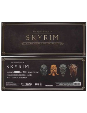Fanattik The Elder Scrolls V Skyrim Dragon Priest Masks