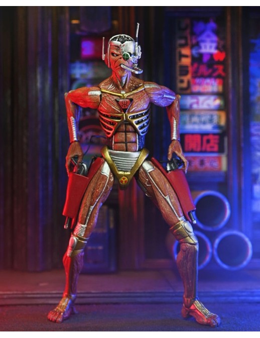Neca Iron Maiden Future Past World Tour Samurai Eddie & Cyborg Eddie