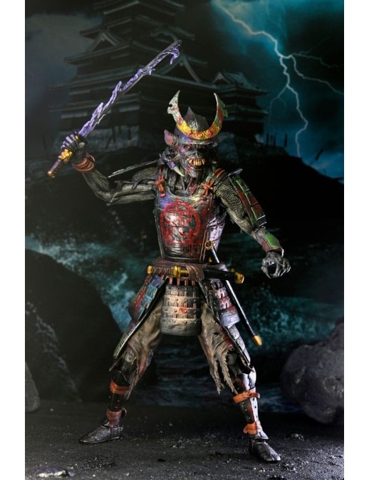 Neca Iron Maiden Future Past World Tour Samurai Eddie & Cyborg Eddie