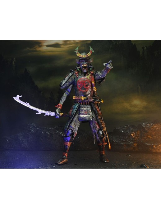 Neca Iron Maiden Future Past World Tour Samurai Eddie & Cyborg Eddie