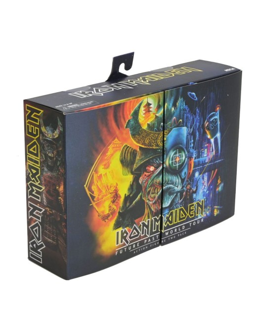 Neca Iron Maiden Future Past World Tour Samurai Eddie & Cyborg Eddie