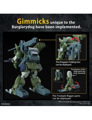 Bandai High Grade HG Armored Trooper Votoms ATM-09-DD Burglarydog