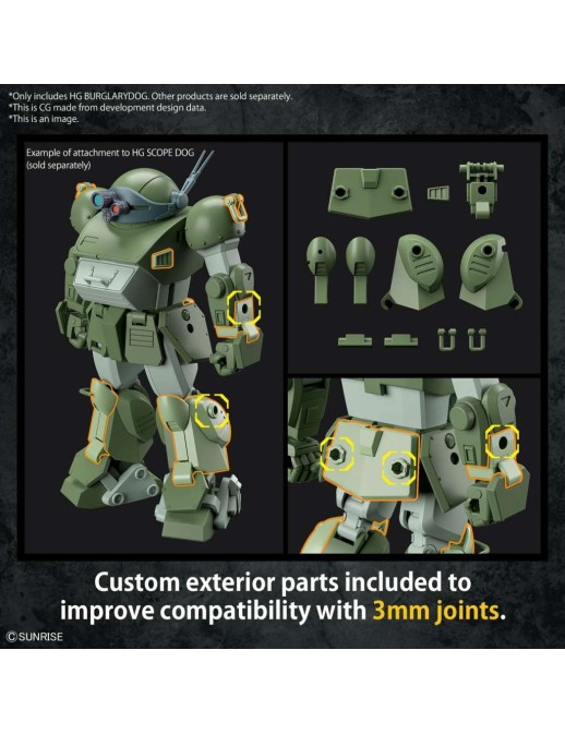 Bandai High Grade HG Armored Trooper Votoms ATM-09-DD Burglarydog