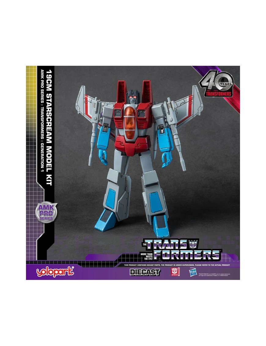 Yolopark AMK Pro Series Model Kit Transformers Generation One Starscream Yolopark AMK Pro Series Model Kit Transformers Generation One Starscream