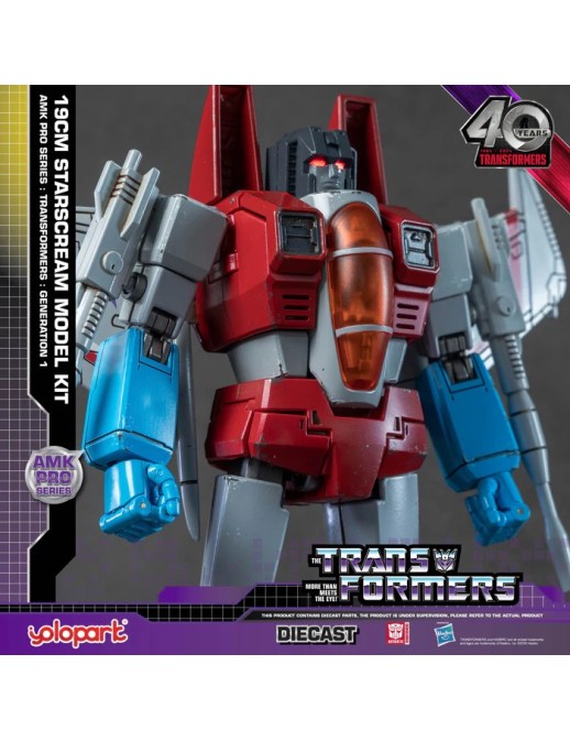 Yolopark AMK Pro Series Model Kit Transformers Generation One Starscream
