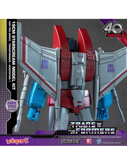Yolopark AMK Pro Series Model Kit Transformers Generation One Starscream