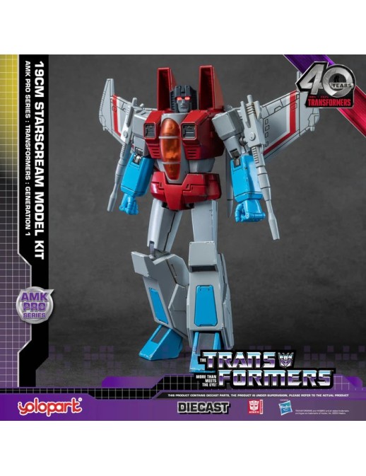Yolopark AMK Pro Series Model Kit Transformers Generation One Starscream
