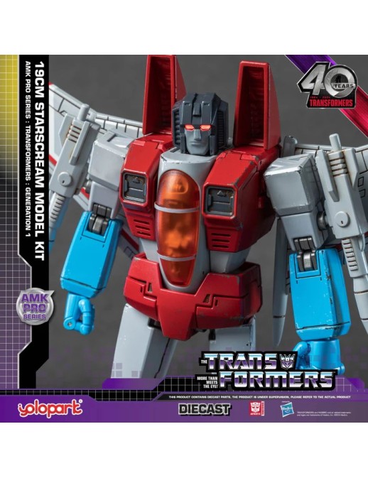 Yolopark AMK Pro Series Model Kit Transformers Generation One Starscream