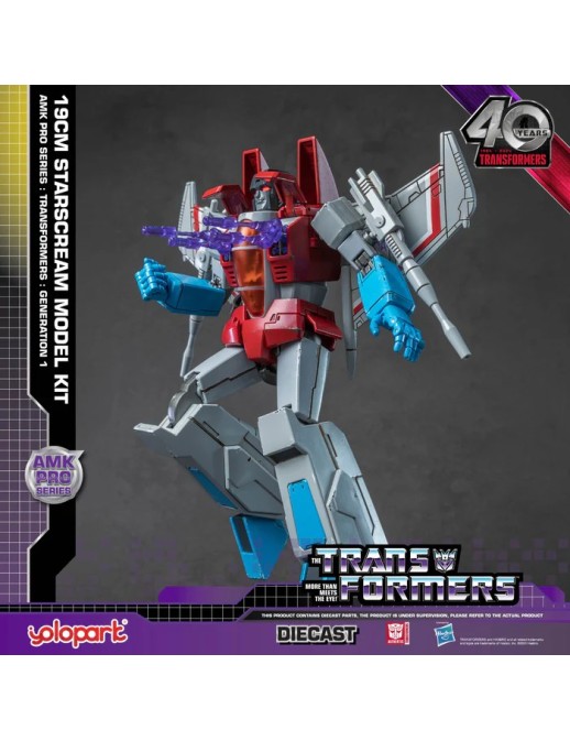 Yolopark AMK Pro Series Model Kit Transformers Generation One Starscream