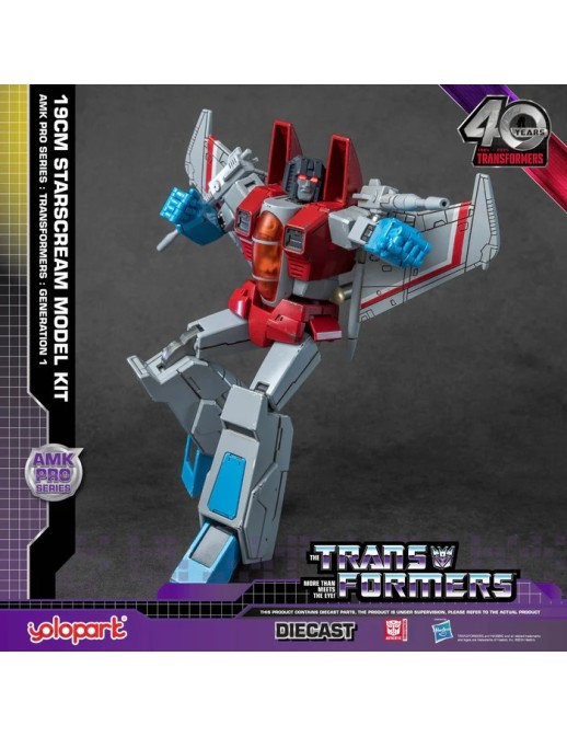 Yolopark AMK Pro Series Model Kit Transformers Generation One Starscream