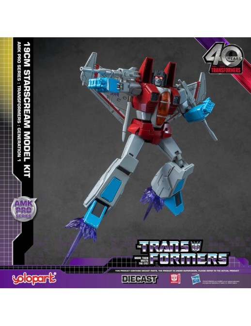 Yolopark AMK Pro Series Model Kit Transformers Generation One Starscream