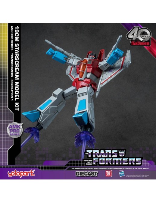Yolopark AMK Pro Series Model Kit Transformers Generation One Starscream