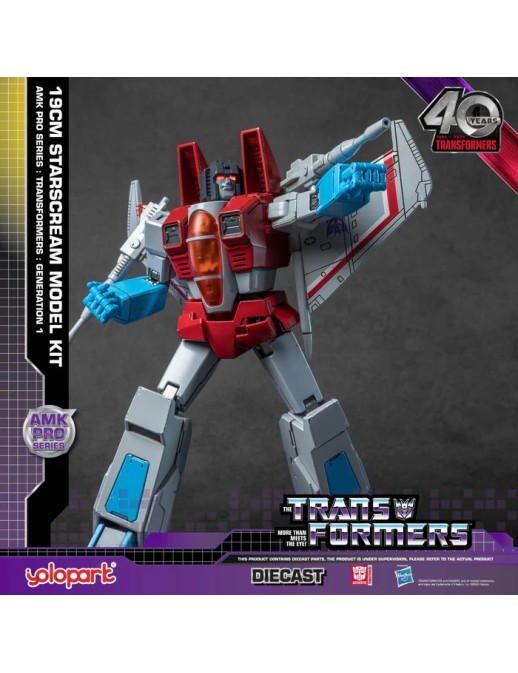 Yolopark AMK Pro Series Model Kit Transformers Generation One Starscream