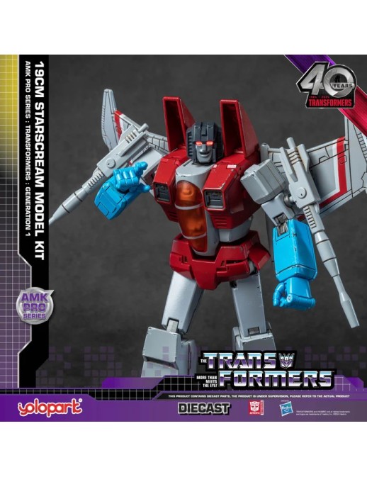 Yolopark AMK Pro Series Model Kit Transformers Generation One Starscream
