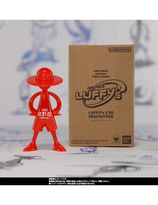 Bandai One Piece Archives Figure Series Luffy's 1/20 Prototype
