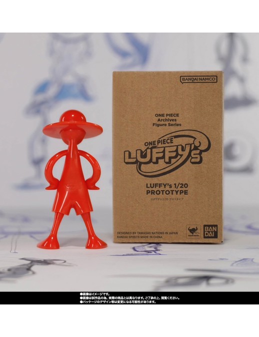 Bandai One Piece Archives Figure Series Luffy's 1/20 Prototype