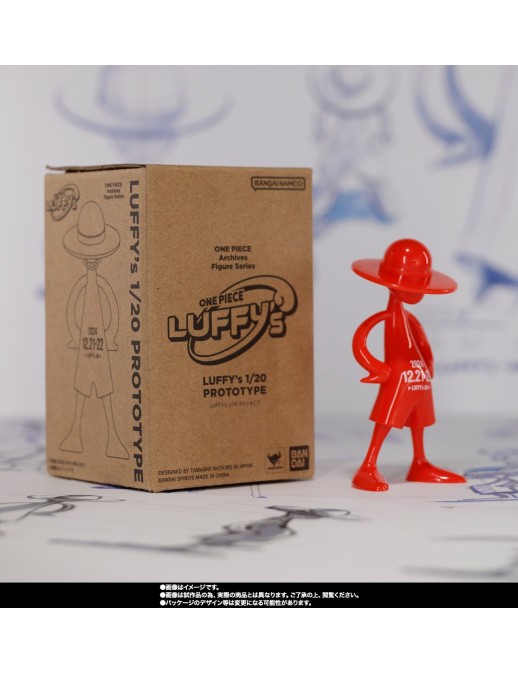 Bandai One Piece Archives Figure Series Luffy's 1/20 Prototype
