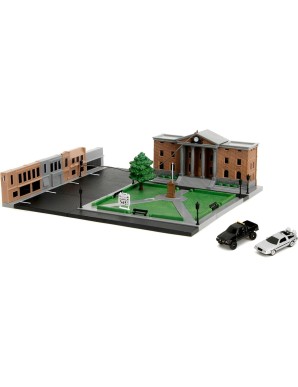 Jada Toys Nano Scene Back to the Future Hill Valley Courthouse