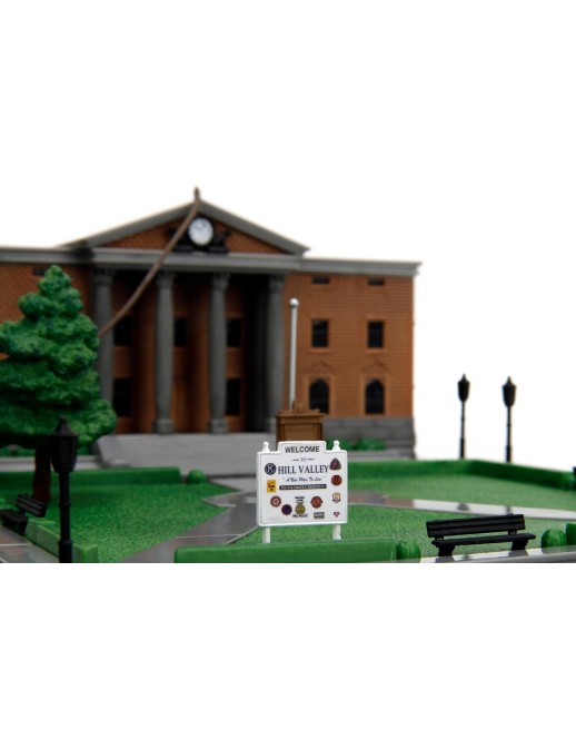 Jada Toys Nano Scene Back to the Future Hill Valley Courthouse