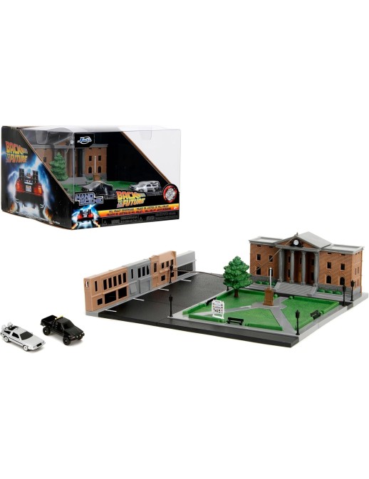 Jada Toys Nano Scene Back to the Future Hill Valley Courthouse