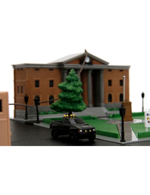 Jada Toys Nano Scene Back to the Future Hill Valley Courthouse