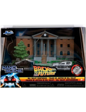 Jada Toys Nano Scene Back to the Future Hill Valley Courthouse
